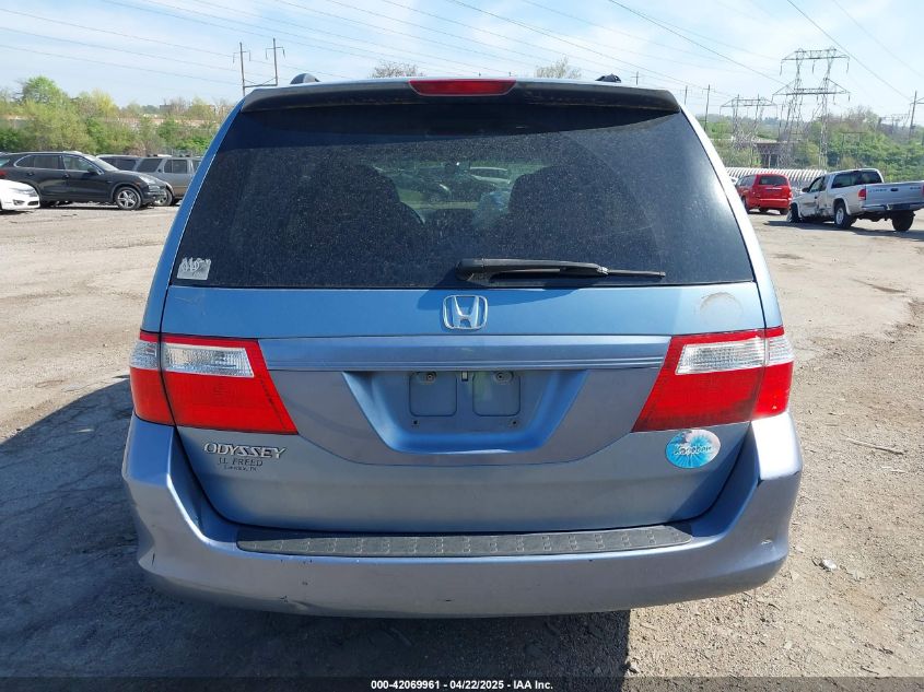 2007 Honda Odyssey Ex-L VIN: 5FNRL38777B099252 Lot: 42069961