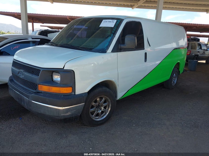 2008 CHEVROLET EXPRESS VIN: 1GCFG15X581121968