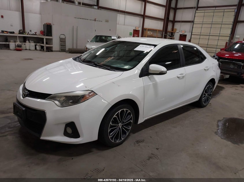 2015 TOYOTA COROLLA L/LE/LE PLS/PRM/S/S PLS - 5YFBURHE2FP347927