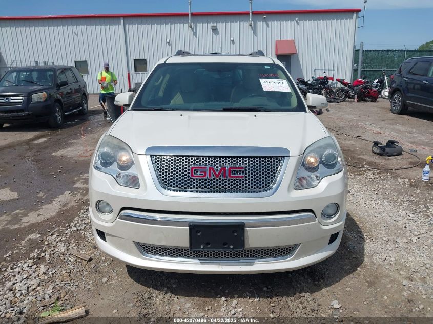 2012 GMC Acadia Denali VIN: 1GKKVTED7CJ224AD8 Lot: 42070496