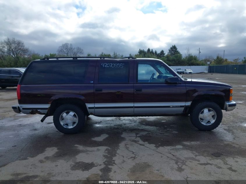1997 Chevrolet Suburban 1500 VIN: 3GNFK16R8VG144969 Lot: 42070555