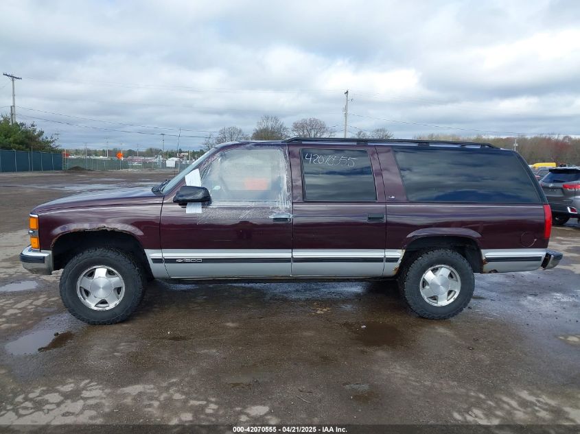 1997 Chevrolet Suburban 1500 VIN: 3GNFK16R8VG144969 Lot: 42070555