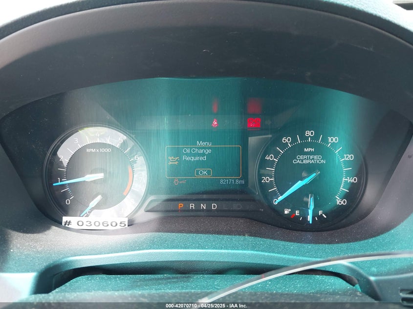 2016 FORD POLICE INTERCEPTOR - 1FM5K8AR2GGB44836