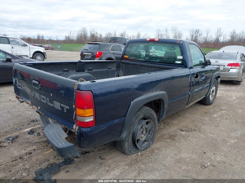 2007 CHEV SILVERADO VIN: 3GCEC14X27G237881