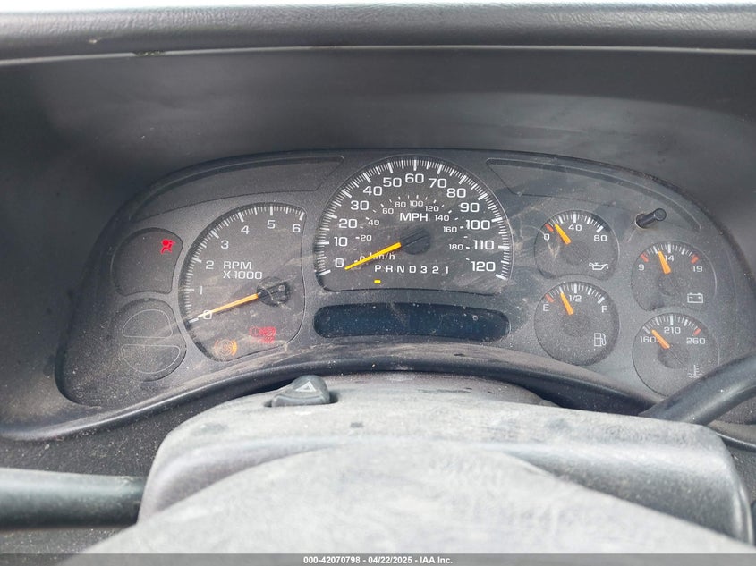 2007 CHEV SILVERADO VIN: 3GCEC14X27G237881