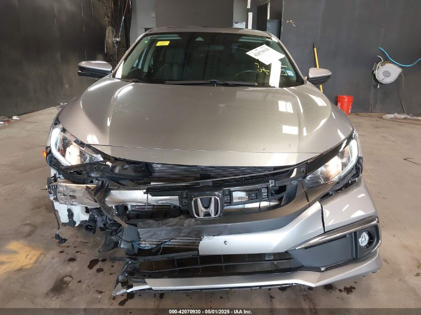 2019 Honda Civic Ex VIN: 19XFC1F36KE210878 Lot: 42070930