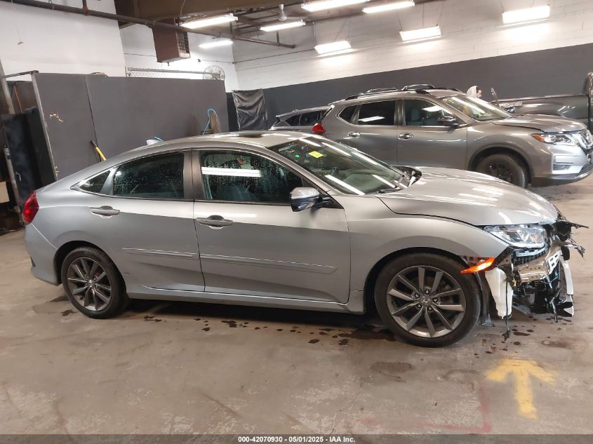 2019 Honda Civic Ex VIN: 19XFC1F36KE210878 Lot: 42070930