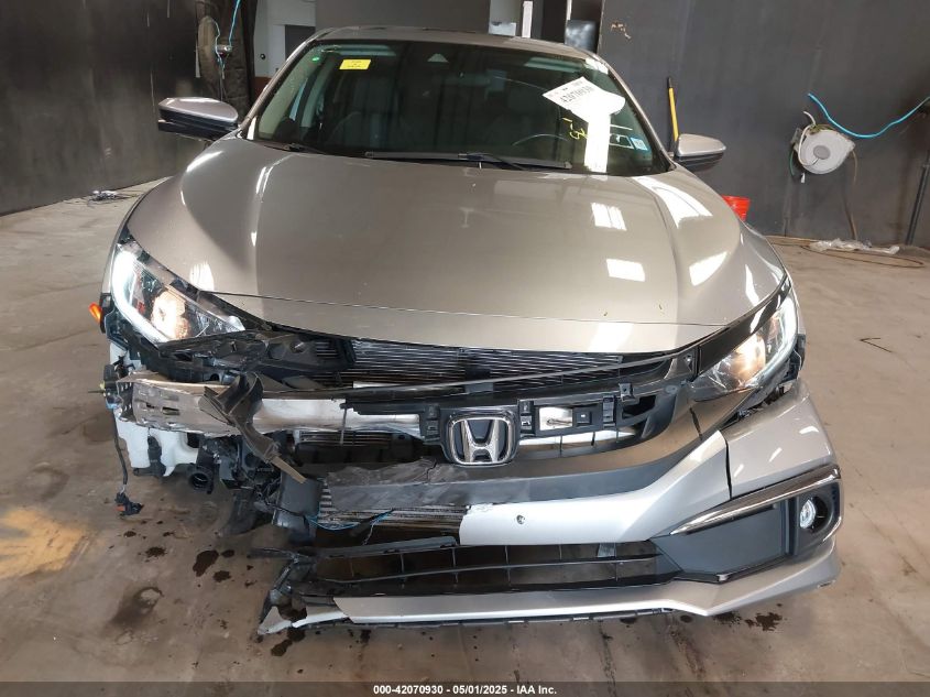 2019 Honda Civic Ex VIN: 19XFC1F36KE210878 Lot: 42070930