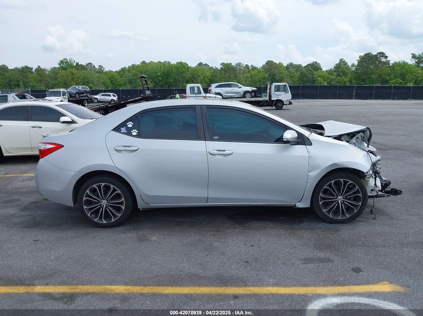 2015 TOYOTA COROLLA S PLUS - 2T1BURHE6FC401925