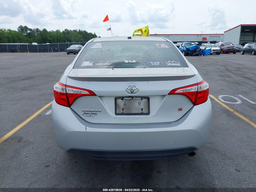 2015 TOYOTA COROLLA S PLUS - 2T1BURHE6FC401925