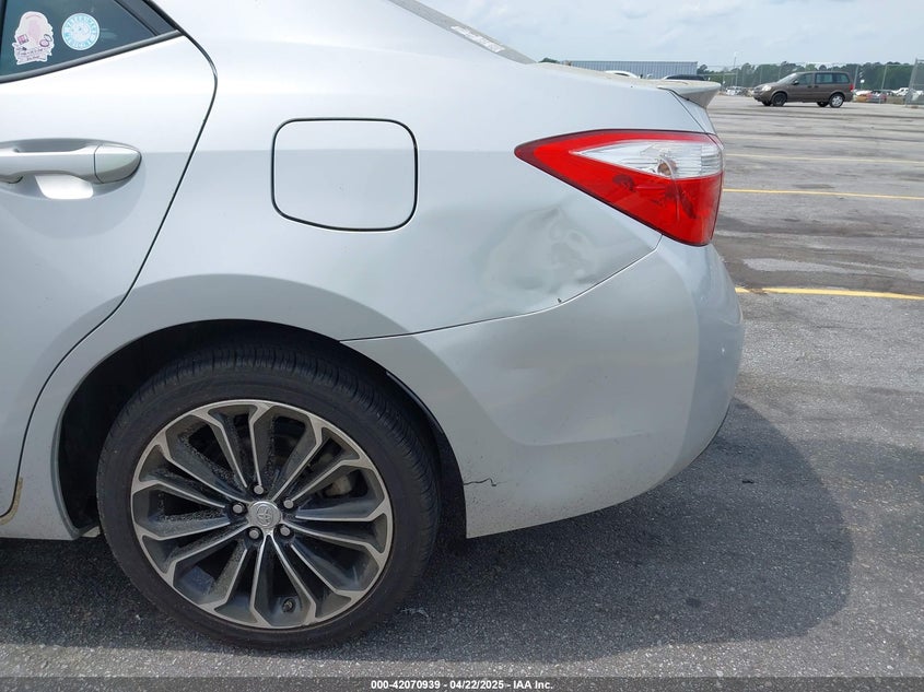 2015 TOYOTA COROLLA S PLUS - 2T1BURHE6FC401925