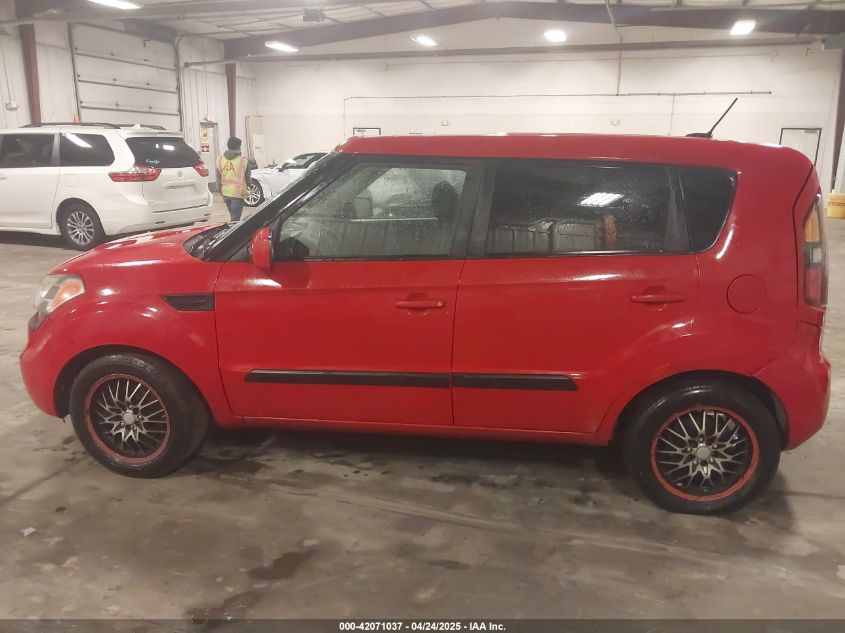 2011 Kia Soul + VIN: KNDJT2A20B7206744 Lot: 42071037