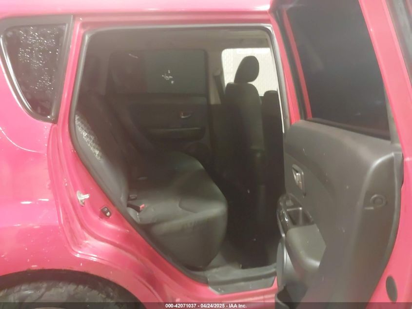 2011 Kia Soul + VIN: KNDJT2A20B7206744 Lot: 42071037