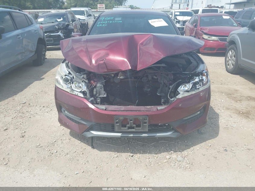 2017 HONDA ACCORD VIN: 1HGCR2F16HA100058