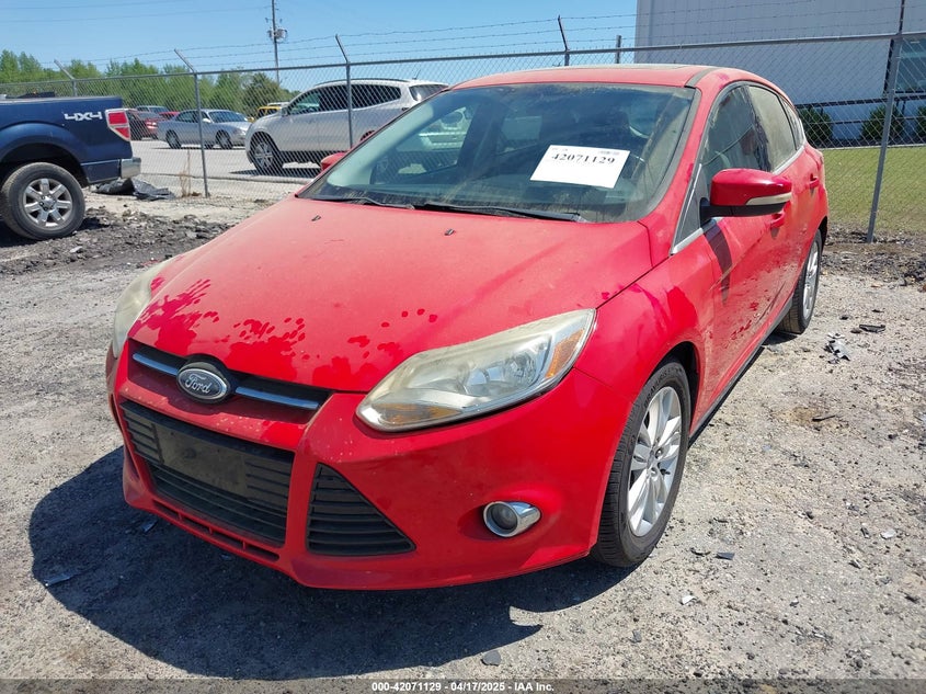 2012 FORD FOCUS VIN: 1FAHP3M22CL213780
