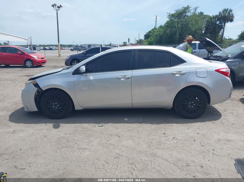 2014 TOYOTA COROLLA LE - 5YFBURHE3EP081753