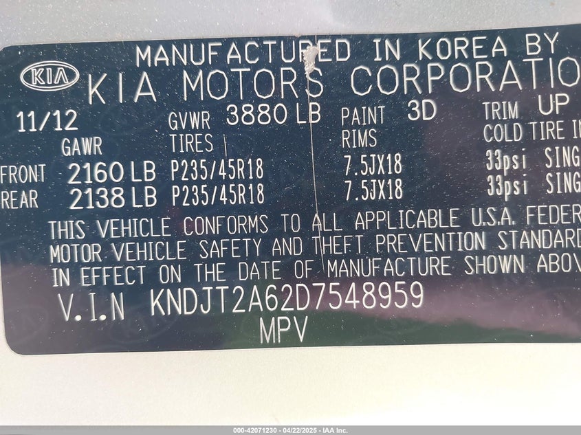 2013 KIA SOUL ! - KNDJT2A62D7548959