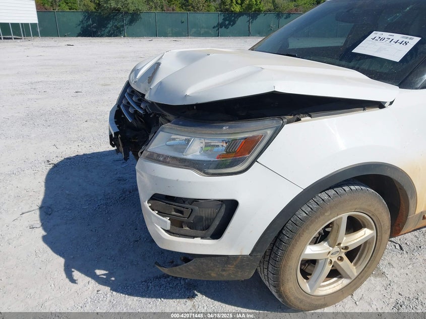 2017 FORD EXPLORER VIN: 1FM5K8DH9HGC88596