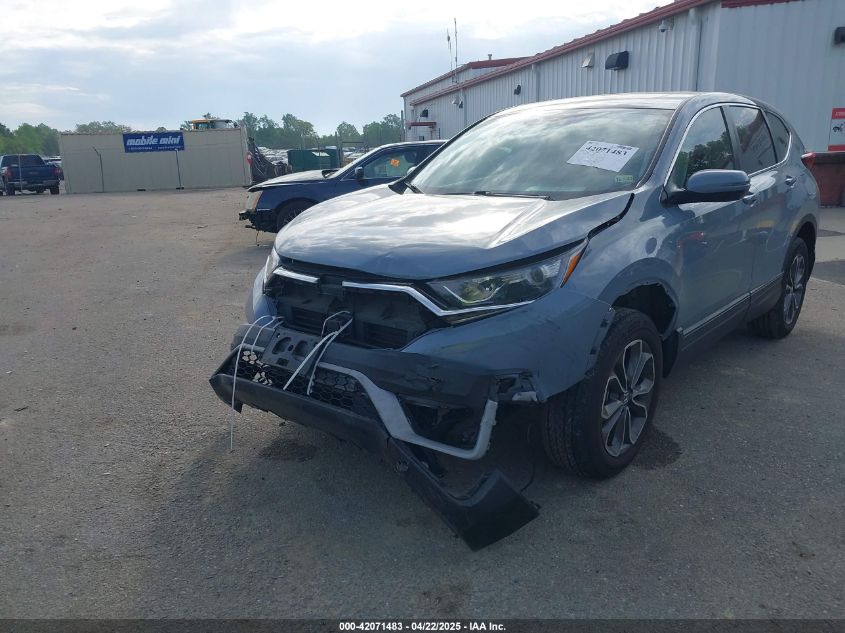 2020 Honda Cr-V Awd Ex VIN: 7FARW2H51LE007051 Lot: 42071483