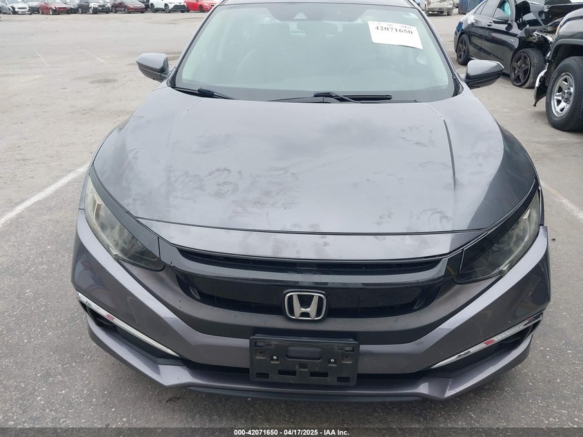 2020 HONDA CIVIC VIN: 2HGFC2F63LH530442