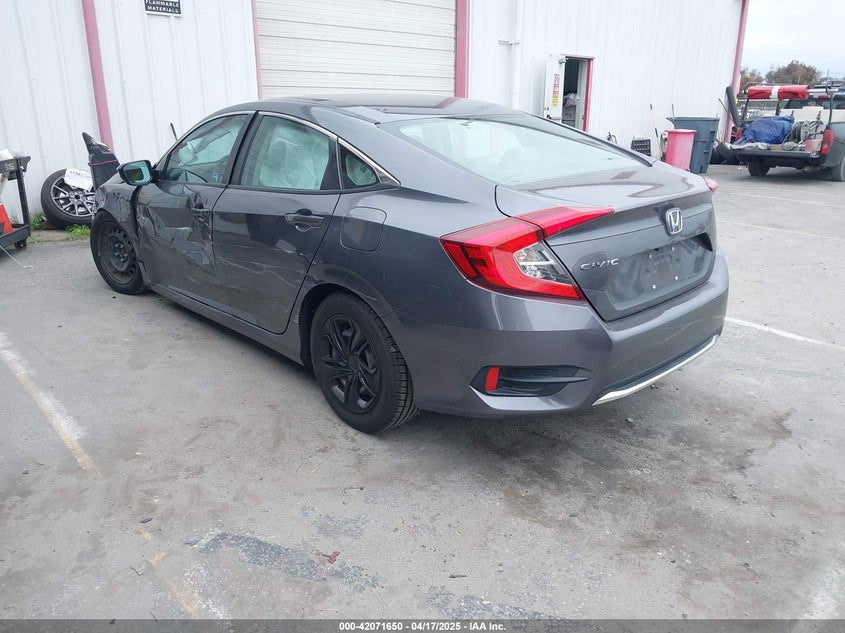 2020 HONDA CIVIC VIN: 2HGFC2F63LH530442