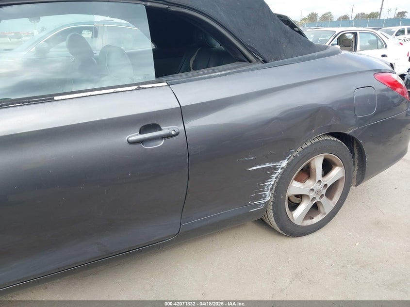 2008 TOYOTA CAMRY SOLARA VIN: 4T1FA38P28U155854