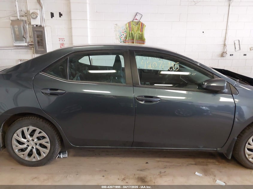 2019 TOYOTA COROLLA VIN: 2T1BURHE5KC211768