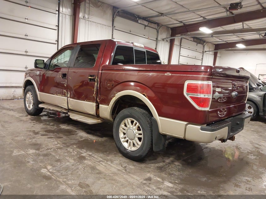 2009 FORD F-150 VIN: 1FTPW14V59KC69010