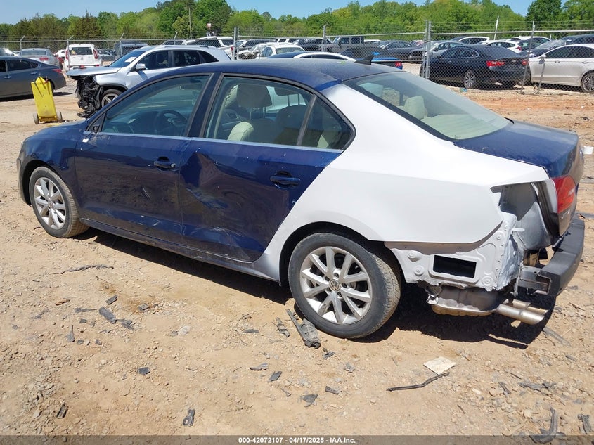 2014 VOLKSWAGEN JETTA VIN: 3VWD17AJ3EM218210