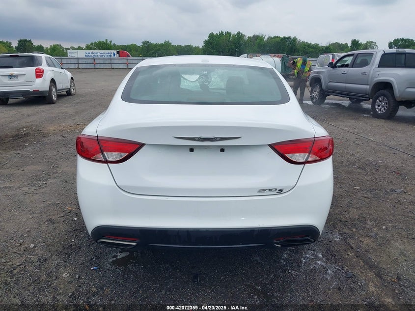 2015 CHRYSLER 200 S - 1C3CCCBB0FN620092