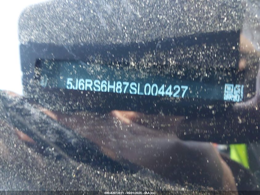 2025 Honda CR-V - 5J6RS6H87SL004427