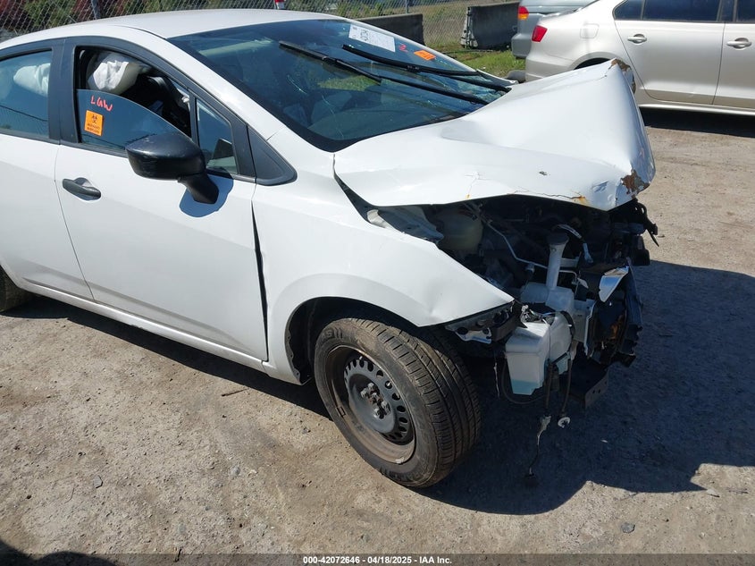 2020 NISSAN VERSA VIN: 3N1CN8DV0LL828420