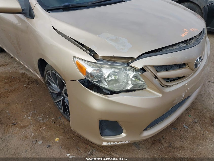 2011 TOYOTA COROLLA VIN: 2T1BU4EE5BC746381