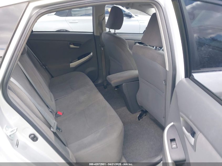 2011 Toyota Prius Two VIN: JTDKN3DU6B0253089 Lot: 42072901