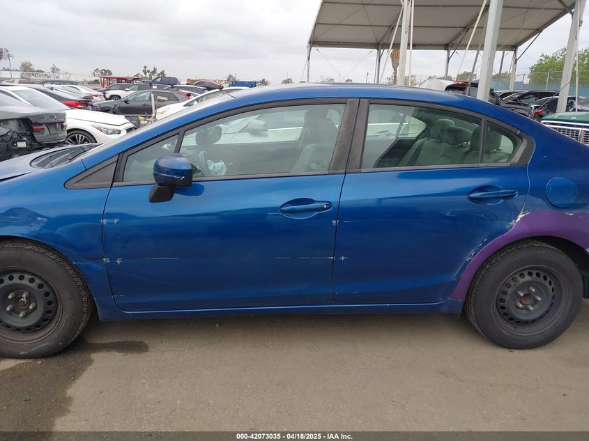 2014 HONDA CIVIC VIN: 19XFB2F58EE226126
