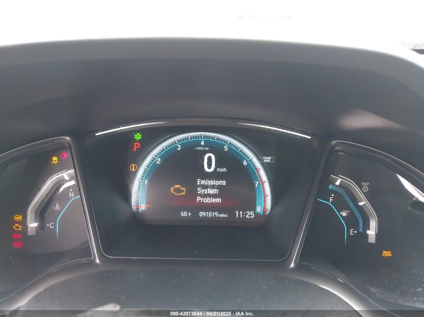 2018 Honda Civic Ex VIN: SHHFK7H53JU226399 Lot: 42073044