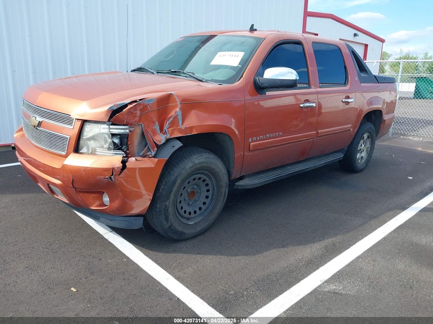 2007 CHEVROLET AVALANCHE 1500 VIN: 3GNEC12J47G121507