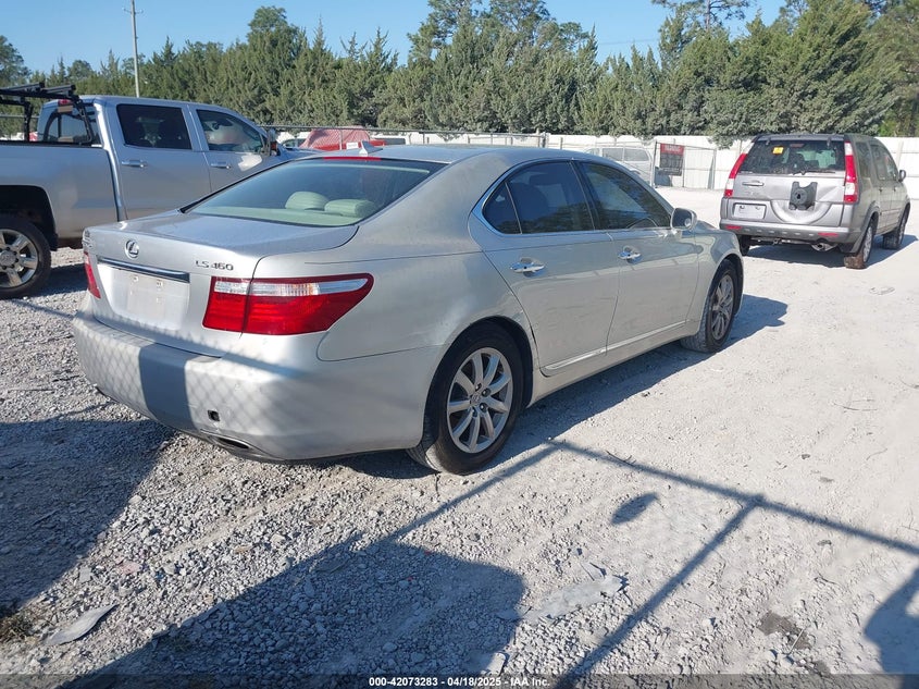 2007 LEXUS LS 460 VIN: JTHBL46F975040690