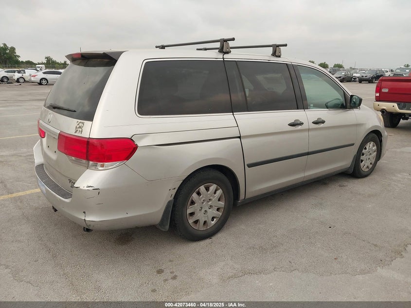 2008 HONDA ODYSSEY VIN: 5FNRL38218B031969