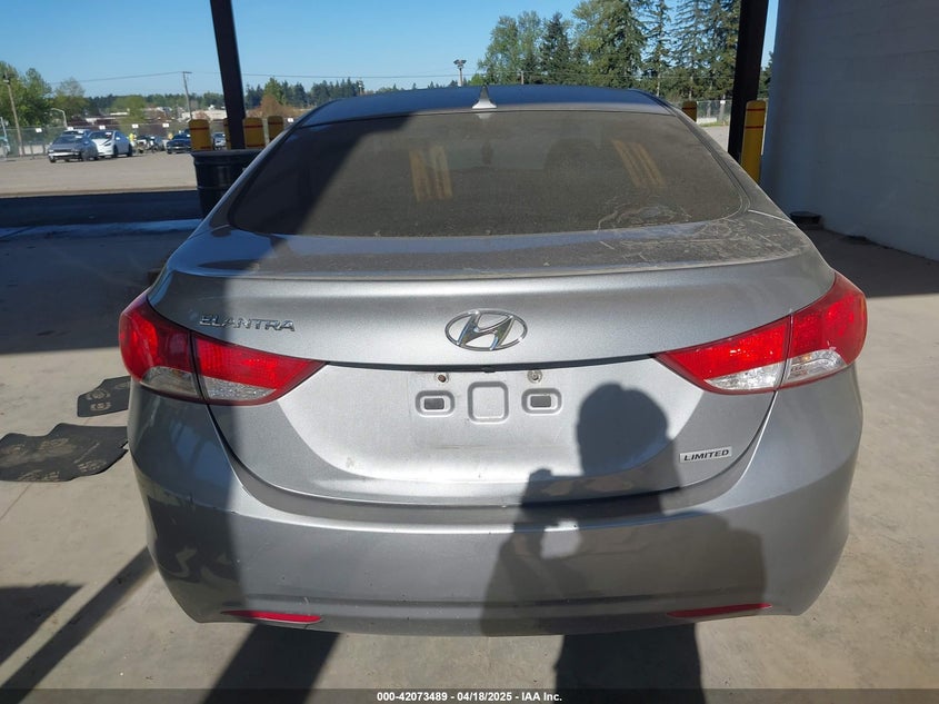 2013 HYUNDAI ELANTRA LIMITED - KMHDH4AE8DU805119