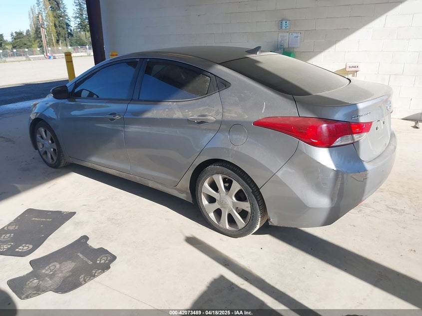 2013 HYUNDAI ELANTRA LIMITED - KMHDH4AE8DU805119
