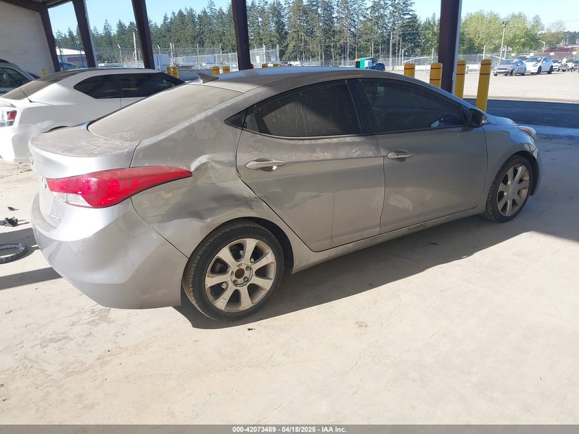 2013 HYUNDAI ELANTRA LIMITED - KMHDH4AE8DU805119