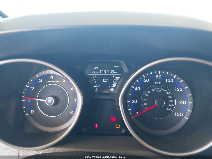 2013 HYUNDAI ELANTRA LIMITED - KMHDH4AE8DU805119