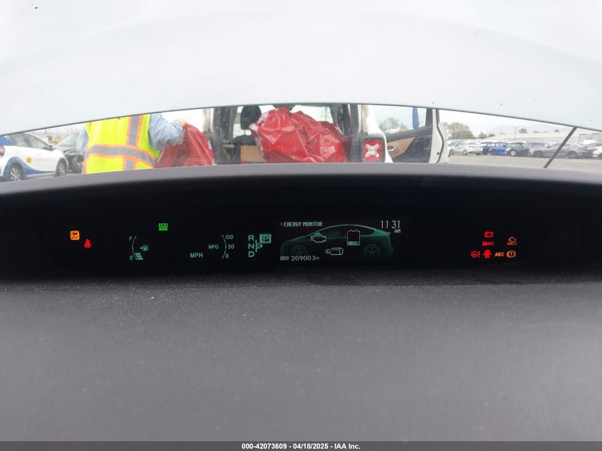 2014 TOYOTA PRIUS VIN: JTDKN3DU5E1814588