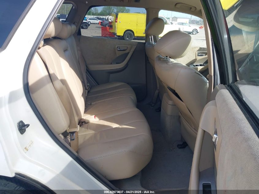2007 Nissan Murano S VIN: JN8AZ08W77W605258 Lot: 42073637