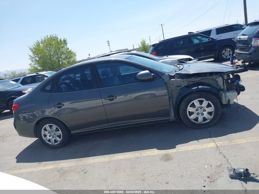 2007 HYUNDAI ELANTRA VIN: KMHDU46D47U117490
