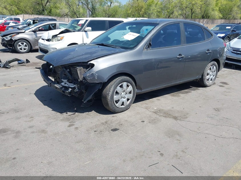 2007 HYUNDAI ELANTRA VIN: KMHDU46D47U117490