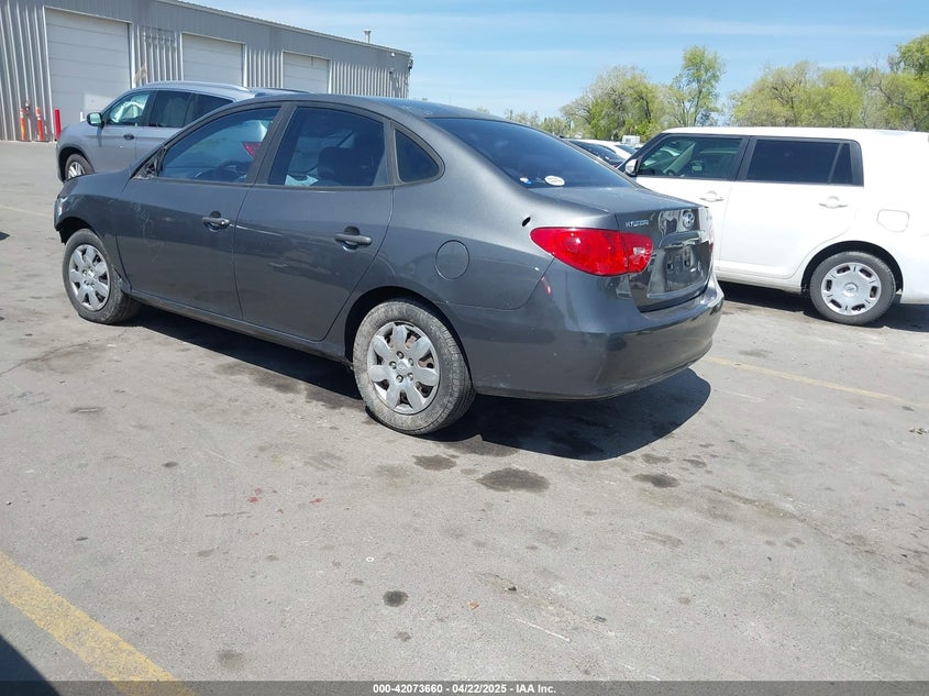 2007 HYUNDAI ELANTRA VIN: KMHDU46D47U117490