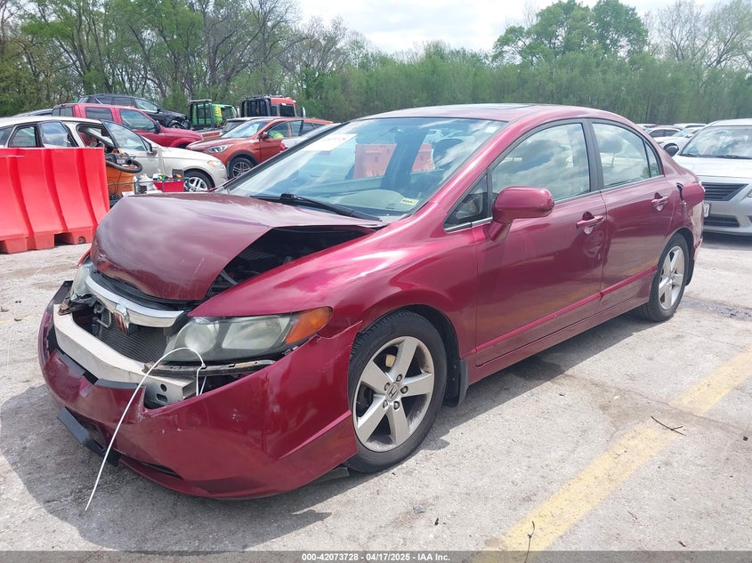 2008 HONDA CIVIC VIN: 1HGFA16858L100309
