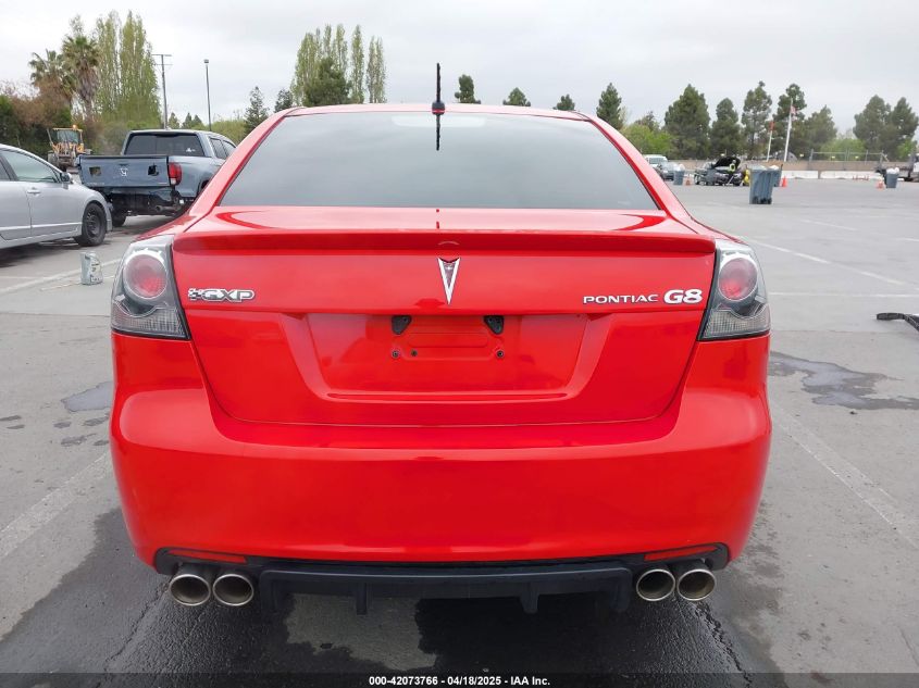 2009 Pontiac G8 Gxp VIN: 6G2EP57W29L308704 Lot: 42073766